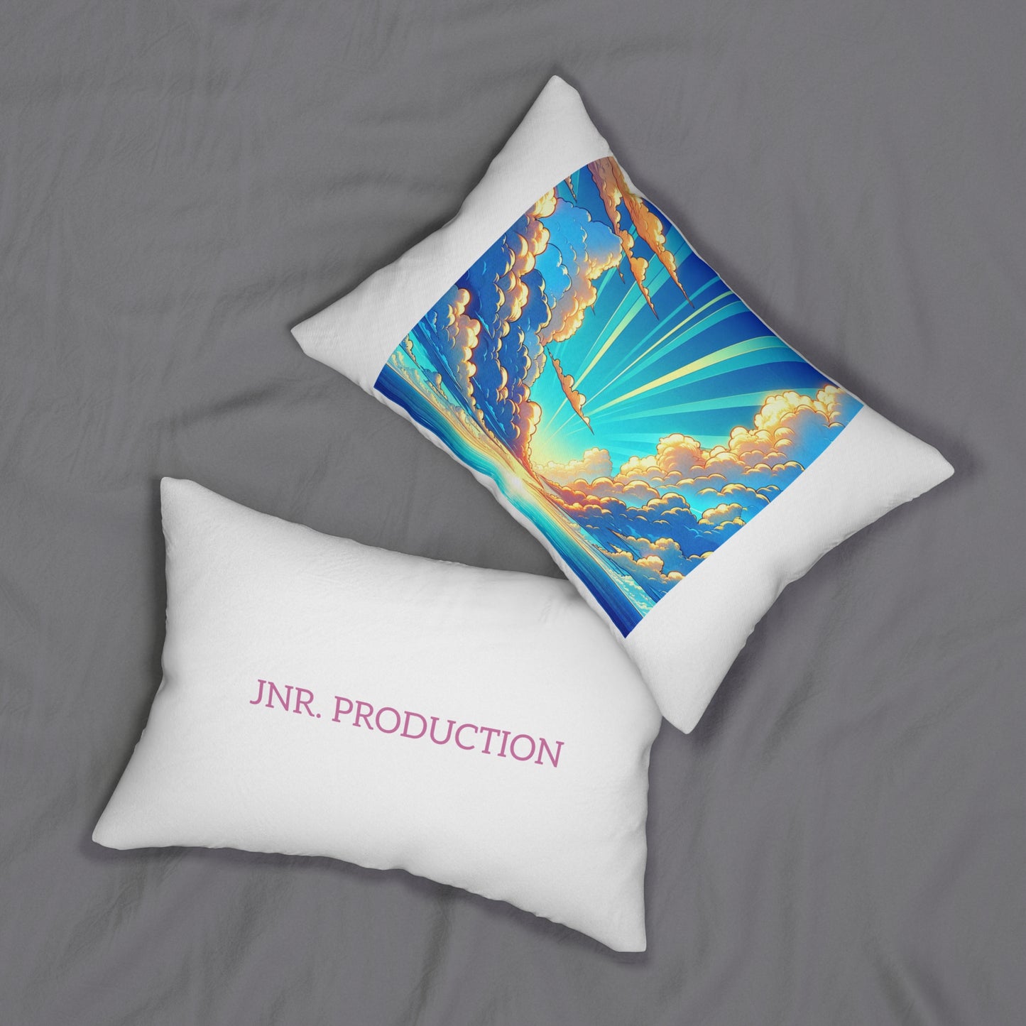 Relaxing Vibes Lumbar Pillow — "Cool and Comfortable" Decorative Cushion